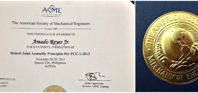 chemical industries philippines american society of mechanical engineer