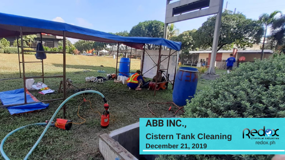ABB Inc., Cistern Tank Cleaning - Redox Chemical Industries