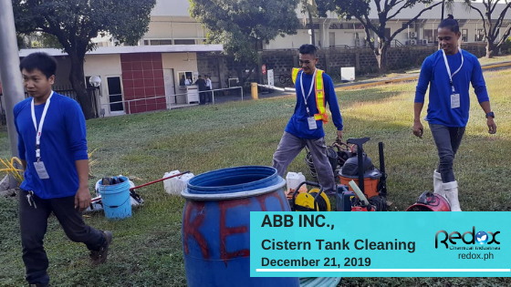 ABB Inc., Cistern Tank Cleaning - Redox Chemical Industries