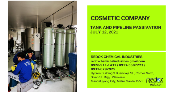 tank and pipeline passivation industrial cleaning services in the philippines