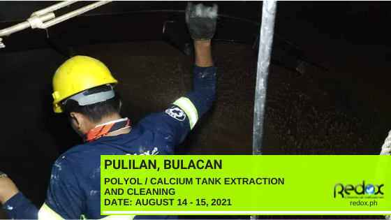 Calcium Tank Extraction and Cleaning industrial cleaning services in the philippines